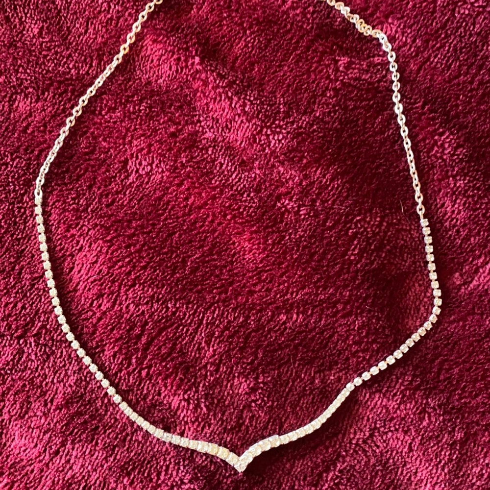 Rhinestone necklace